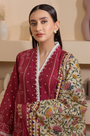 Zellbury Summer Printed Lawn Unstitched 3Pc Suit WUS25X30206