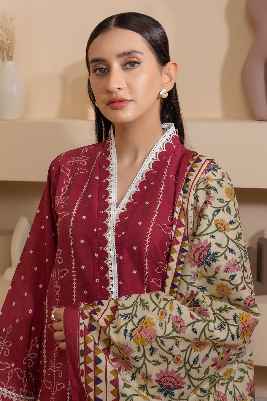 Zellbury Summer Printed Lawn Unstitched 3Pc Suit WUS25X30206