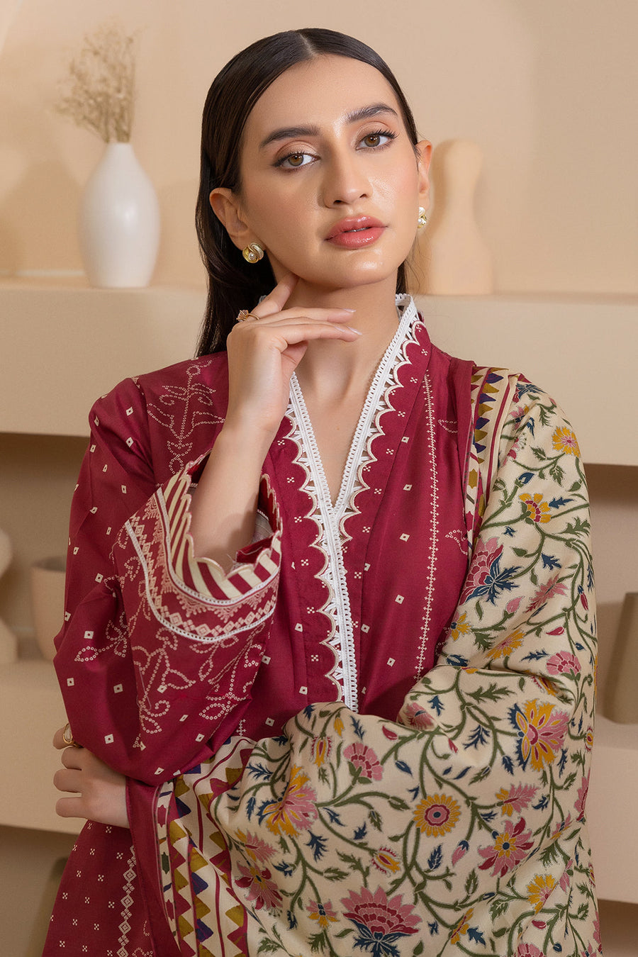 Zellbury Summer Printed Lawn Unstitched 3Pc Suit WUS25X30206