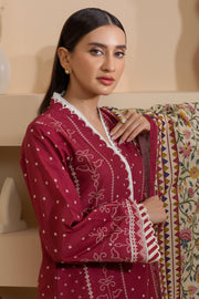 Zellbury Summer Printed Lawn Unstitched 3Pc Suit WUS25X30206