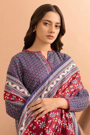 Zellbury Summer Printed Lawn Unstitched 3Pc Suit WUS25X30246