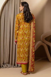 Zellbury Summer Printed Lawn Unstitched 3Pc Suit WUS25X30247