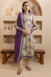 Zellbury Summer Printed Lawn Unstitched 3Pc Suit WUS25X30248