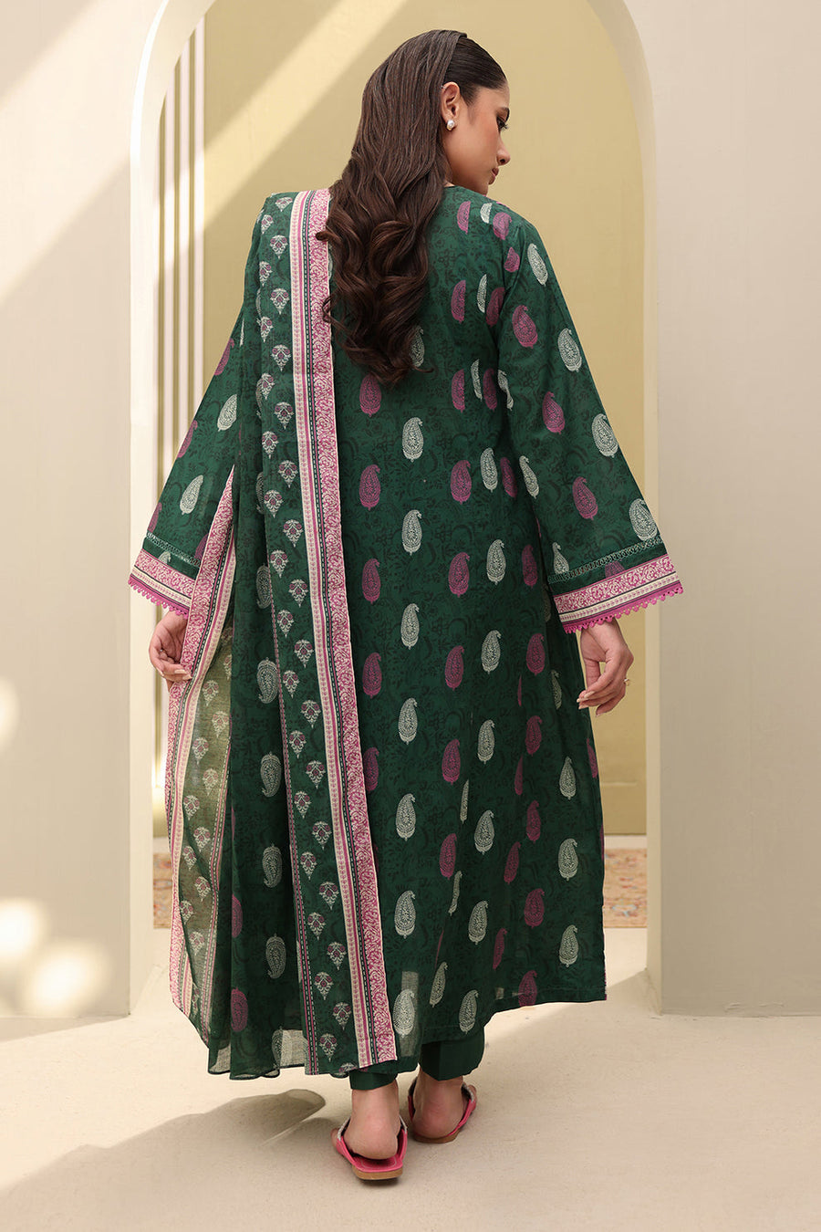 Zellbury Summer Printed Lawn Unstitched 3Pc Suit WUS25X30251