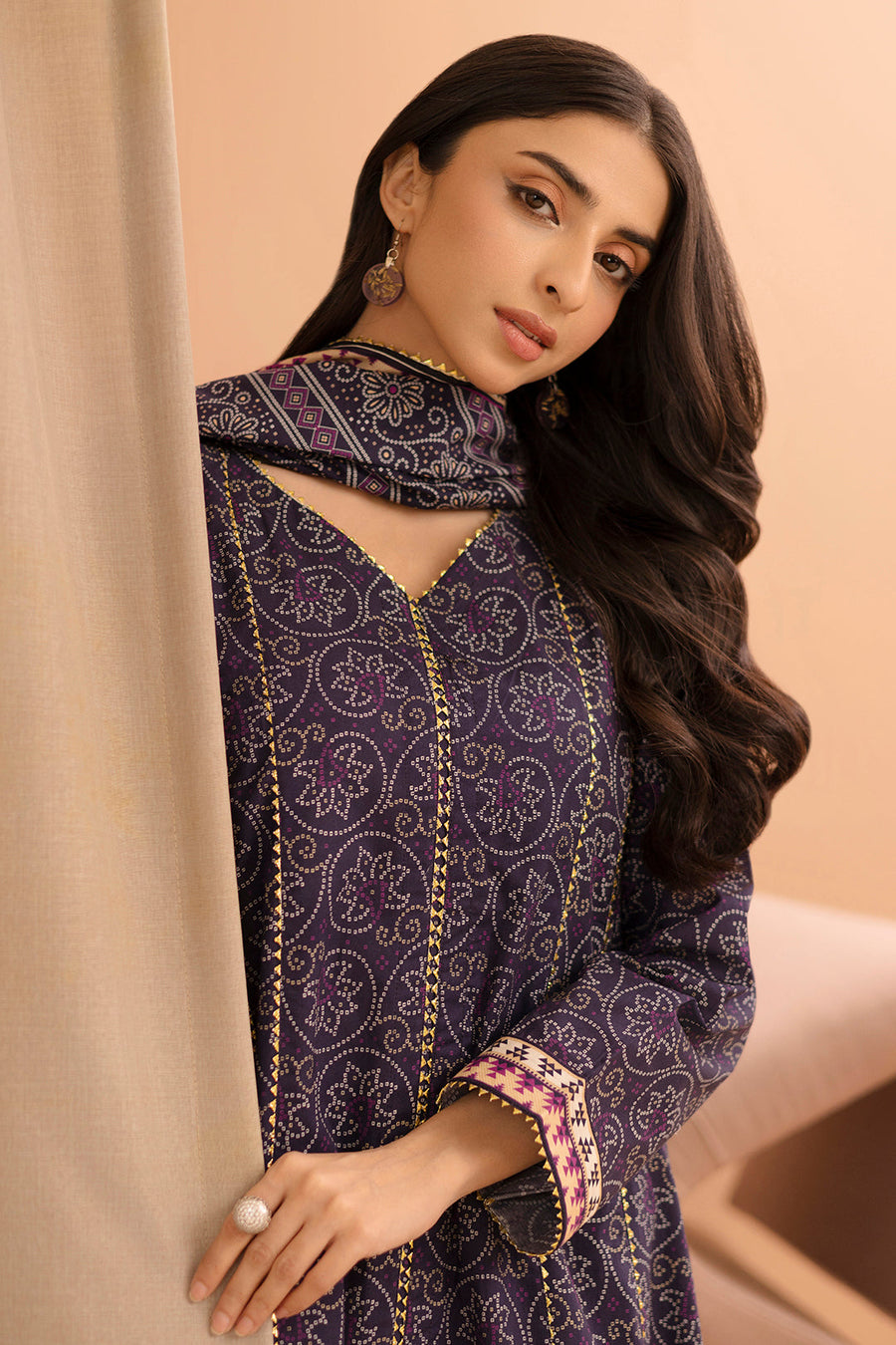 Zellbury Summer Printed Lawn Unstitched 3Pc Suit WUS25X30253