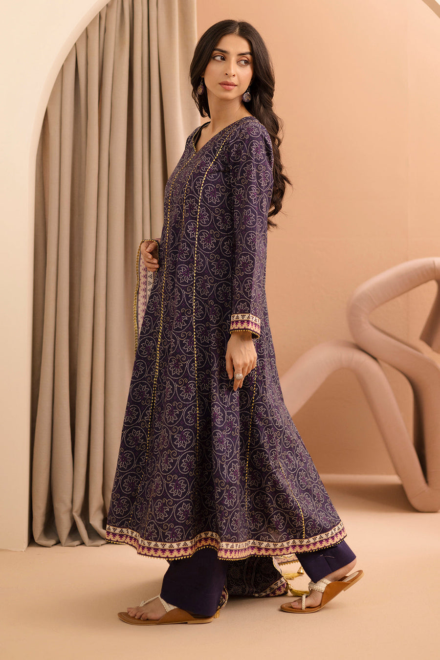 Zellbury Summer Printed Lawn Unstitched 3Pc Suit WUS25X30253