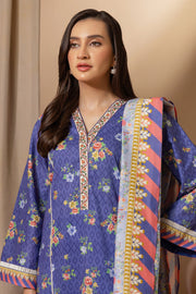 Zellbury Summer Printed Lawn Unstitched 3Pc Suit WUS25X30256