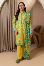 Zellbury Summer Printed Lawn Unstitched 3Pc Suit WUS25X30258