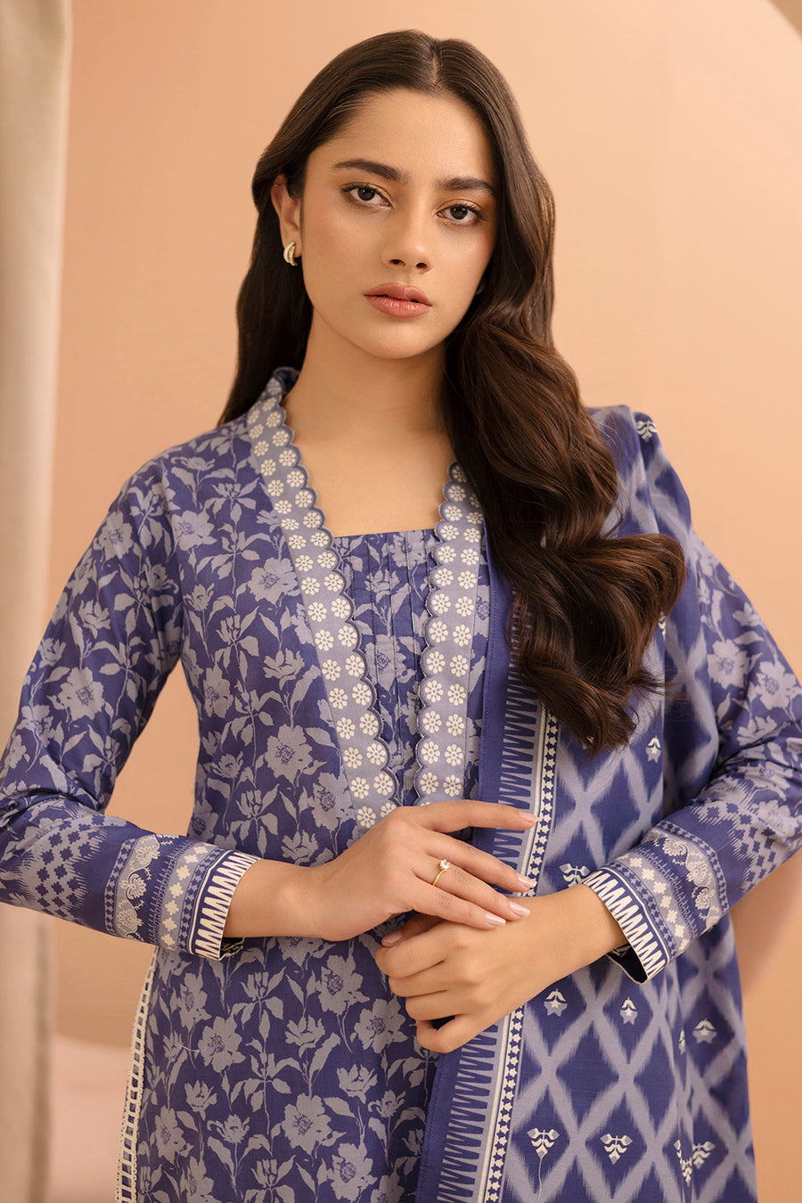 Zellbury Summer Printed Lawn Unstitched 3Pc Suit WUS25X30260