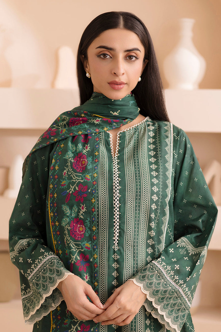 Zellbury Summer Printed Lawn Unstitched 3Pc Suit WUS25X30262
