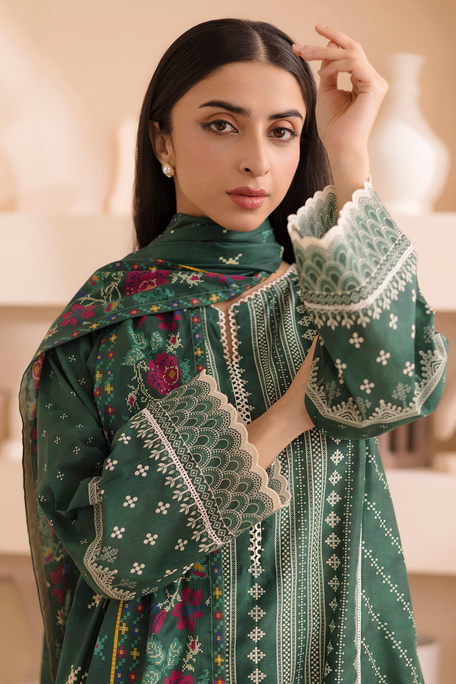 Zellbury Summer Printed Lawn Unstitched 3Pc Suit WUS25X30262