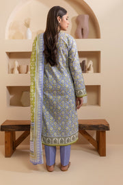 Zellbury Summer Printed Lawn Unstitched 3Pc Suit WUS25X30264