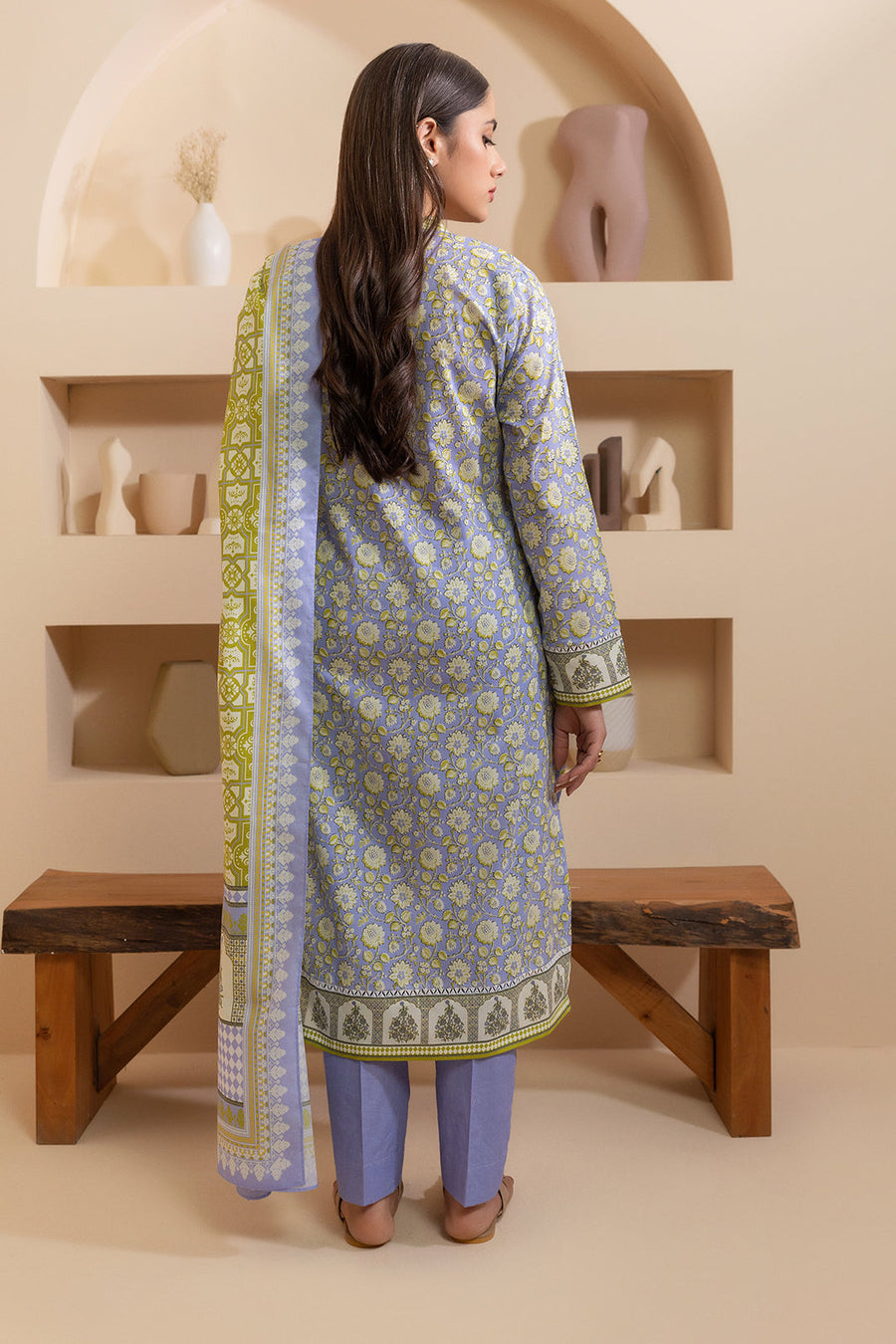 Zellbury Summer Printed Lawn Unstitched 3Pc Suit WUS25X30264