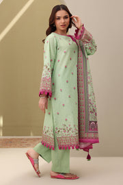 Zellbury Summer Printed Lawn Unstitched 3Pc Suit WUS25X30267