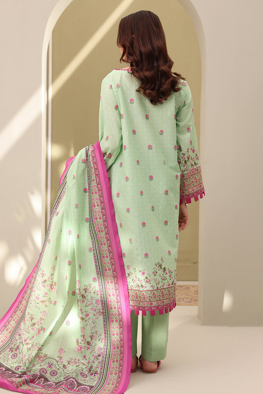 Zellbury Summer Printed Lawn Unstitched 3Pc Suit WUS25X30267