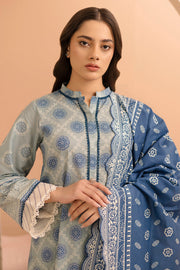 Zellbury Summer Printed Lawn Unstitched 3Pc Suit WUS25X30270
