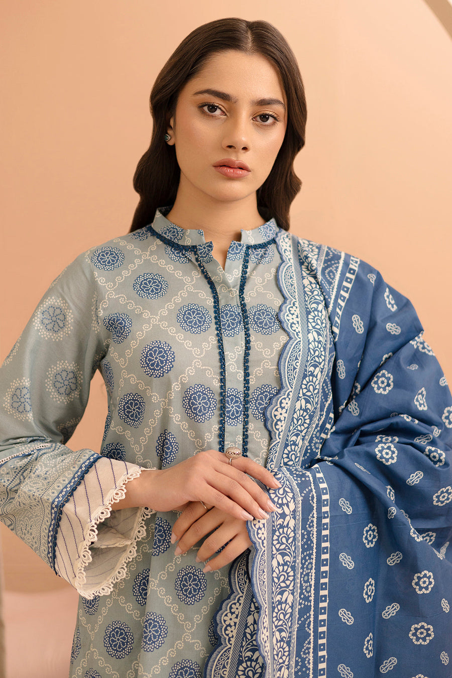 Zellbury Summer Printed Lawn Unstitched 3Pc Suit WUS25X30270