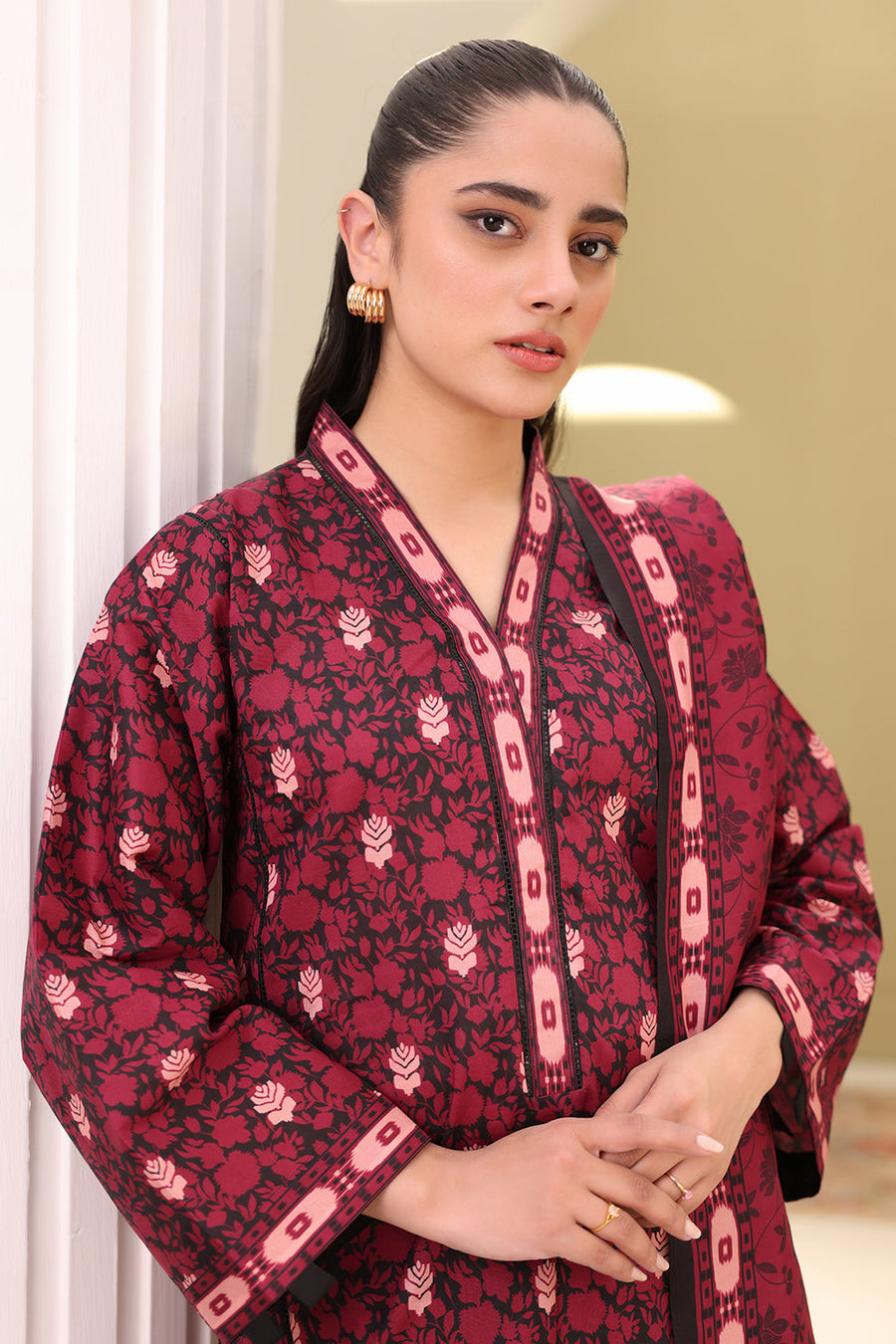 Zellbury Summer Printed Lawn Unstitched 3Pc Suit WUS25X30321