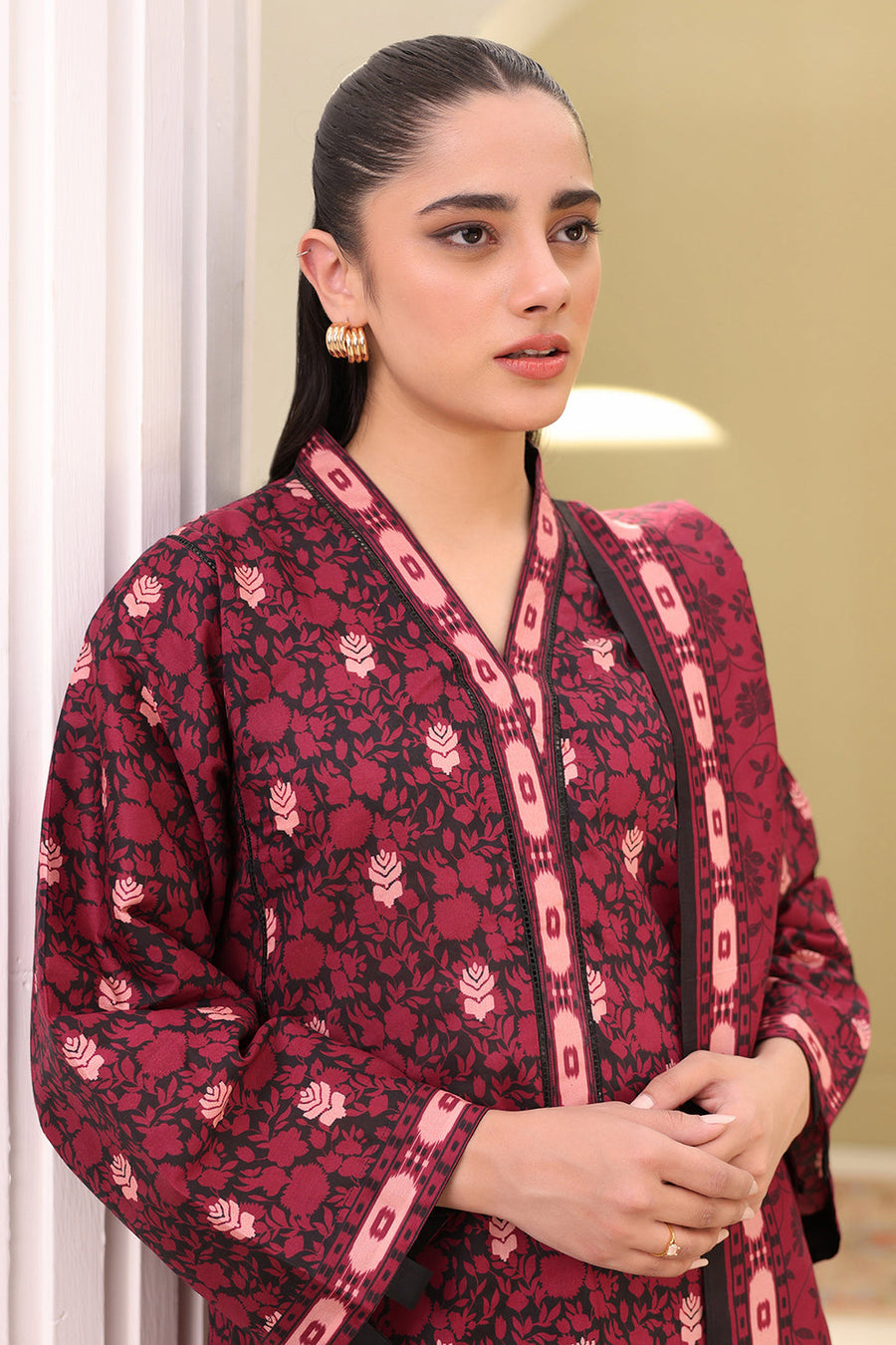 Zellbury Summer Printed Lawn Unstitched 3Pc Suit WUS25X30321