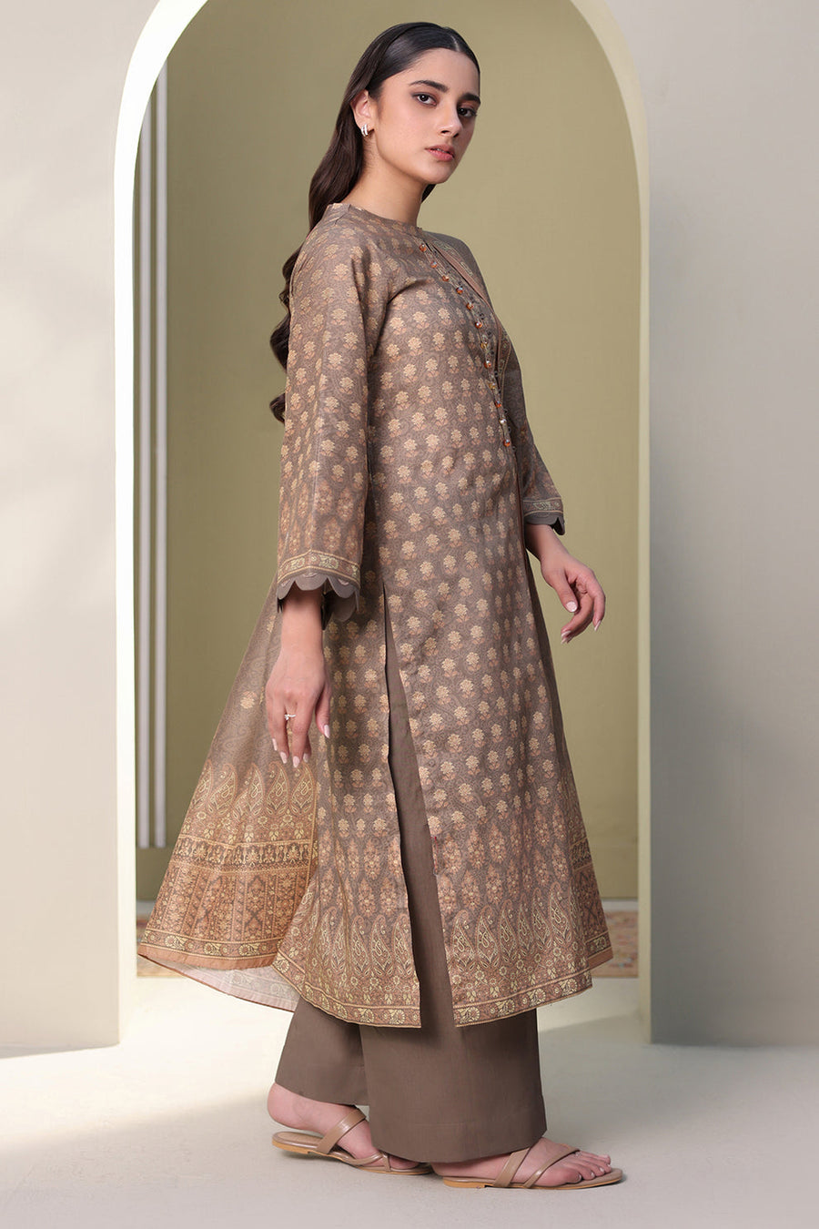 Zellbury Summer Printed Lawn Unstitched 3Pc Suit WUS25X30325