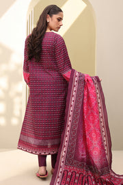 Zellbury Summer Printed Lawn Unstitched 3Pc Suit WUS25X30330