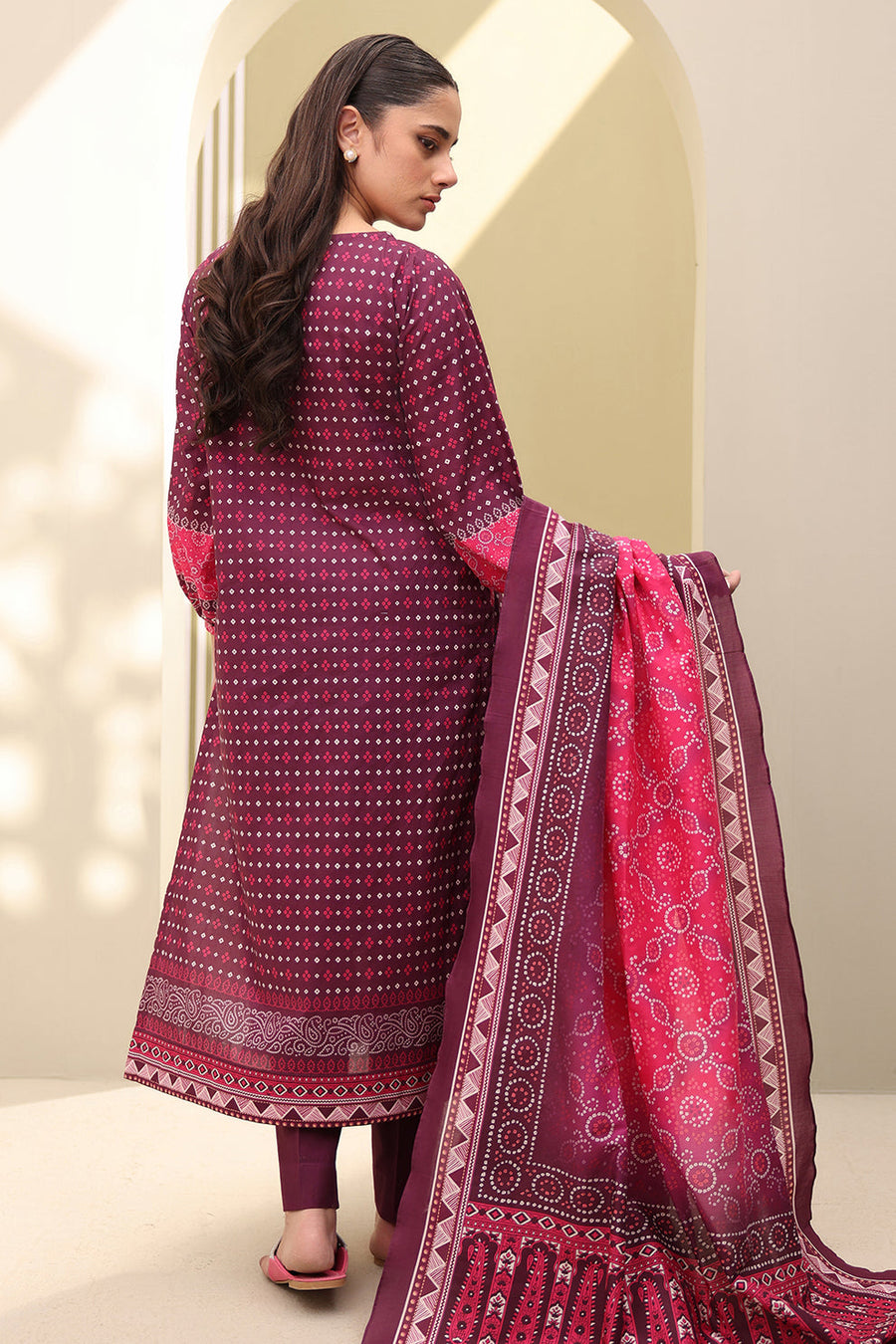 Zellbury Summer Printed Lawn Unstitched 3Pc Suit WUS25X30330