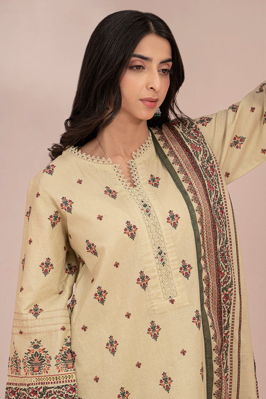 Zellbury Summer Printed Lawn Unstitched 3Pc Suit WUS25X30333