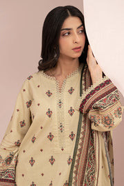 Zellbury Summer Printed Lawn Unstitched 3Pc Suit WUS25X30333