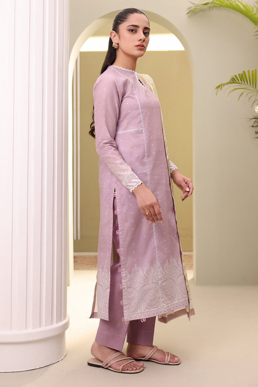 Zellbury Summer Printed Lawn Unstitched 3Pc Suit WUS25X30336