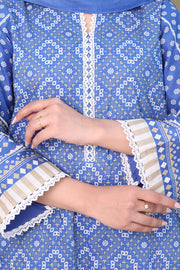 Zellbury Summer Printed Lawn Unstitched 3Pc Suit WUS25X30389