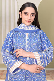 Zellbury Summer Printed Lawn Unstitched 3Pc Suit WUS25X30389