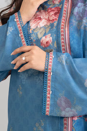 Zellbury Summer Printed Lawn Unstitched 3Pc Suit WUS25X30394