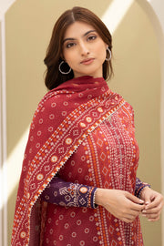 Zellbury Summer Printed Lawn Unstitched 3Pc Suit WUS25X30426