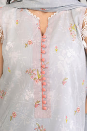 Zellbury Summer Printed Lawn Unstitched 3Pc Suit WUS25X30428
