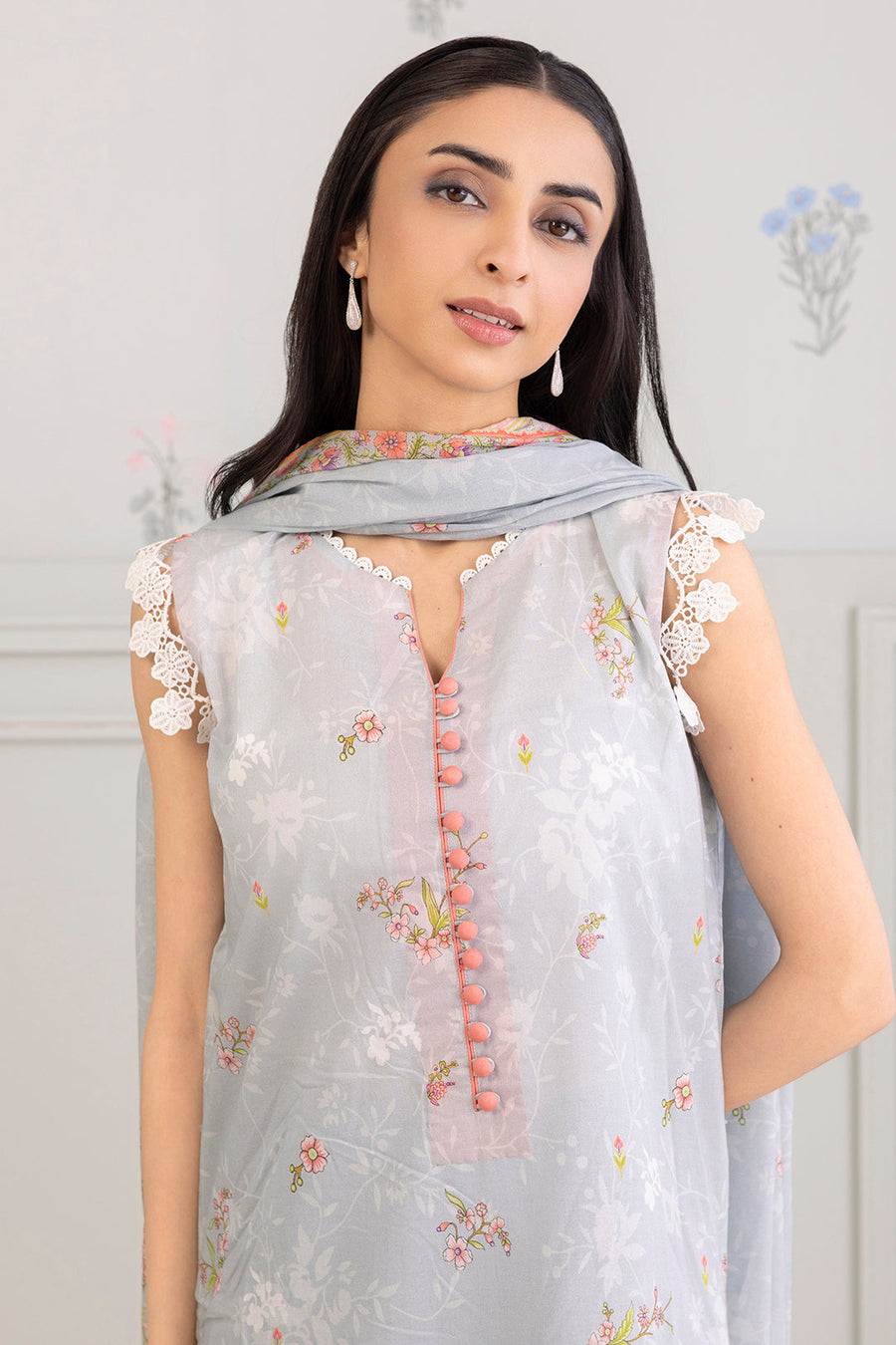 Zellbury Summer Printed Lawn Unstitched 3Pc Suit WUS25X30428