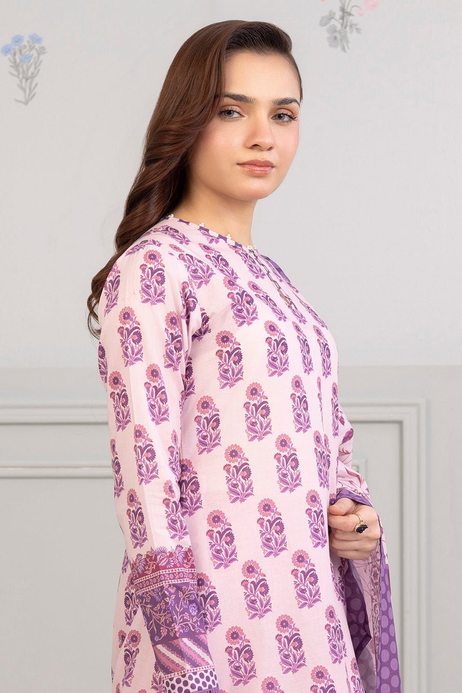 Zellbury Summer Printed Lawn Unstitched 3Pc Suit WUS25X30429