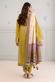 Zellbury Summer Printed Lawn Unstitched 3Pc Suit WUS25X30432