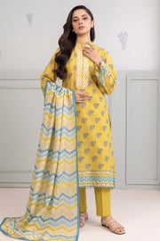 Zellbury Summer Printed Lawn Unstitched 3Pc Suit WUS25X30433