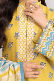 Zellbury Summer Printed Lawn Unstitched 3Pc Suit WUS25X30433