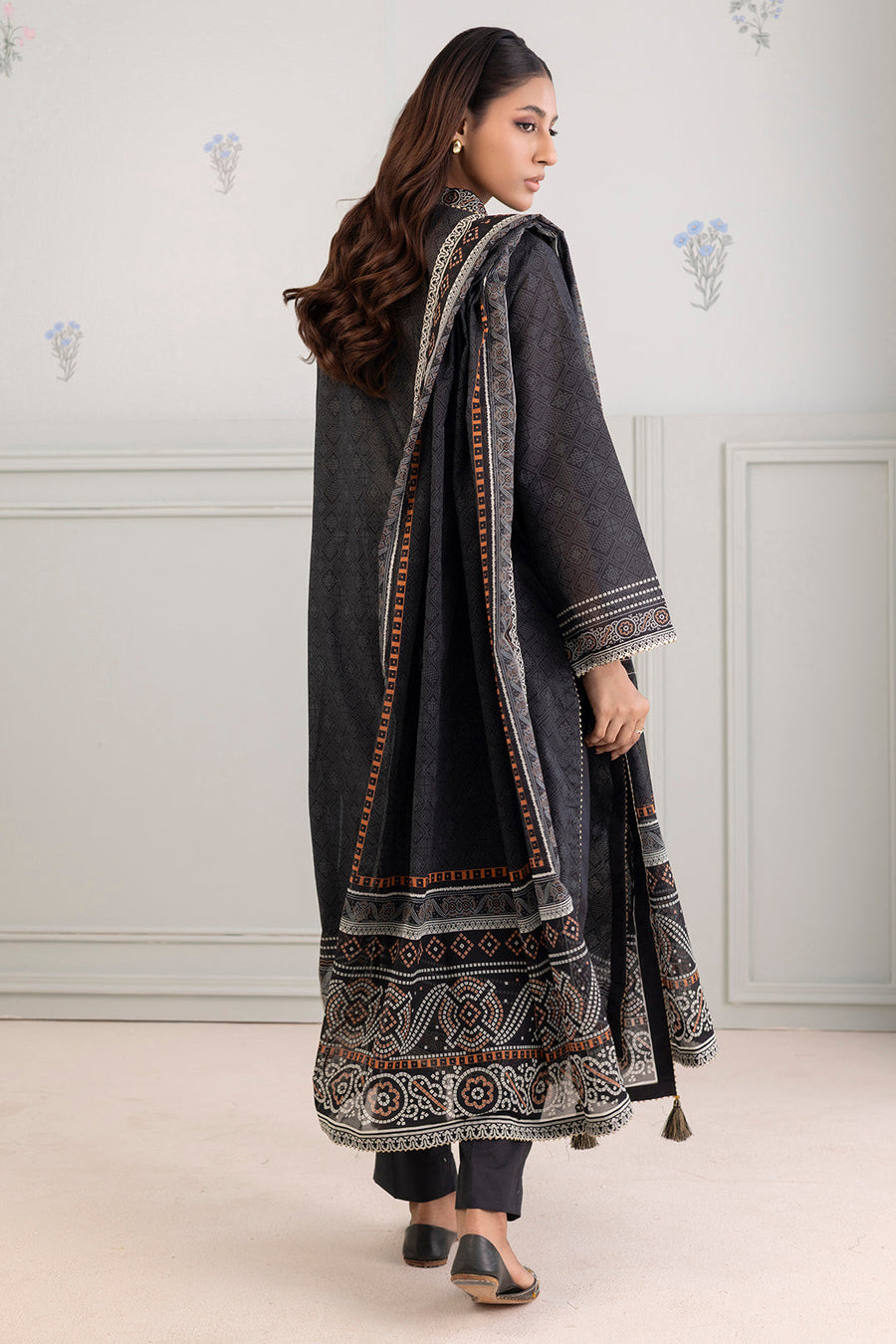 Zellbury Summer Printed Lawn Unstitched 3Pc Suit WUS25X30434