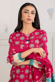 Zellbury Summer Printed Lawn Unstitched 3Pc Suit WUS25X30435