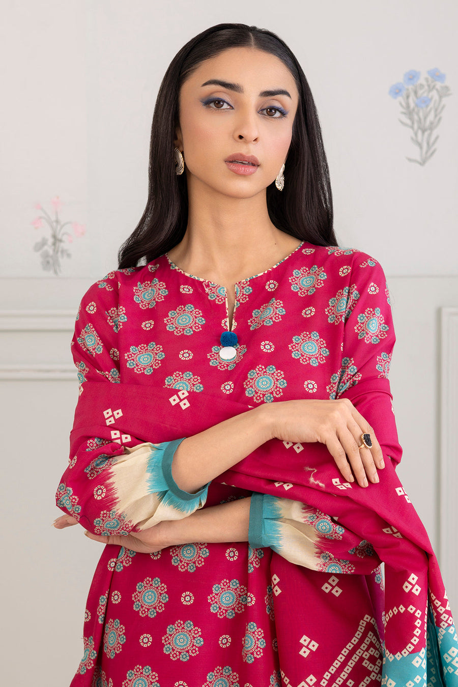 Zellbury Summer Printed Lawn Unstitched 3Pc Suit WUS25X30435