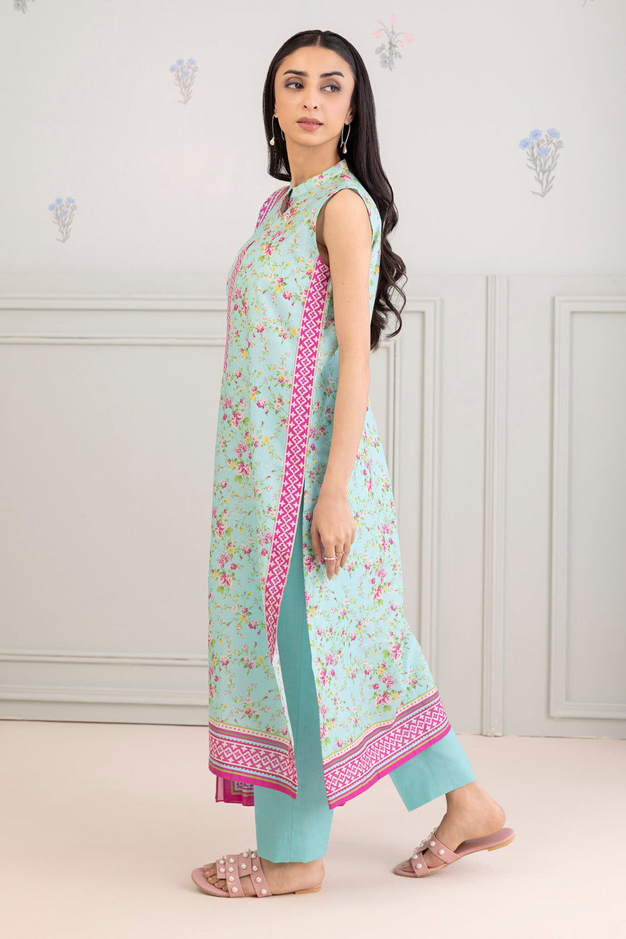Zellbury Summer Printed Lawn Unstitched 3Pc Suit WUS25X30439