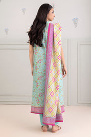 Zellbury Summer Printed Lawn Unstitched 3Pc Suit WUS25X30439