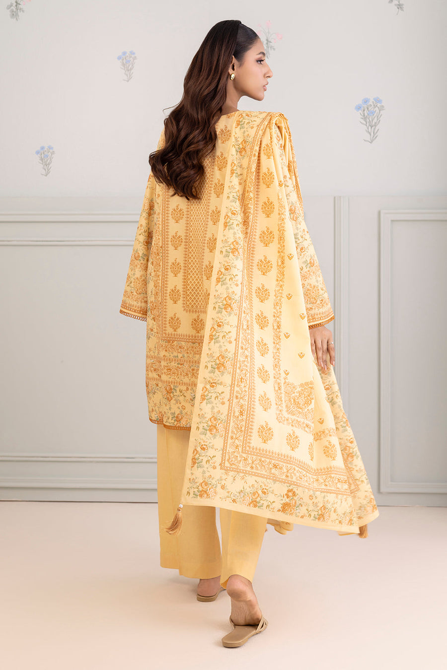 Zellbury Summer Printed Lawn Unstitched 3Pc Suit WUS25X30440