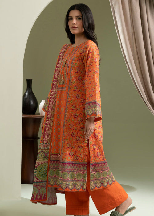 Zellbury Summer Printed Lawn Unstitched 3Pc Suit WUS25X30445