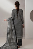 Zellbury Monochrome Printed Lawn Unstitched 3Pc Suit WUS25X30451