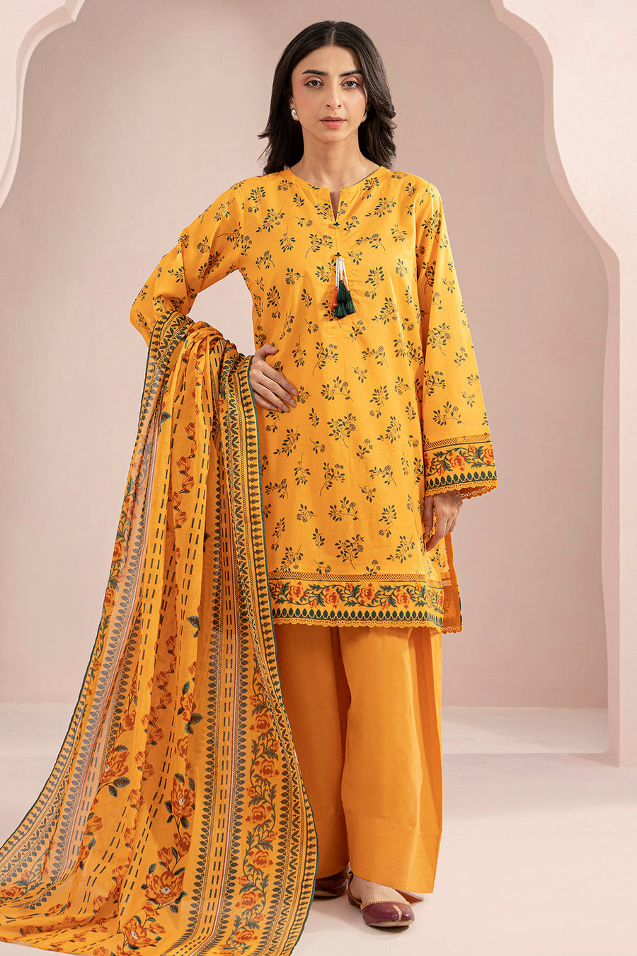Zellbury Summer Printed Lawn Unstitched 3Pc Suit WUS25X30490