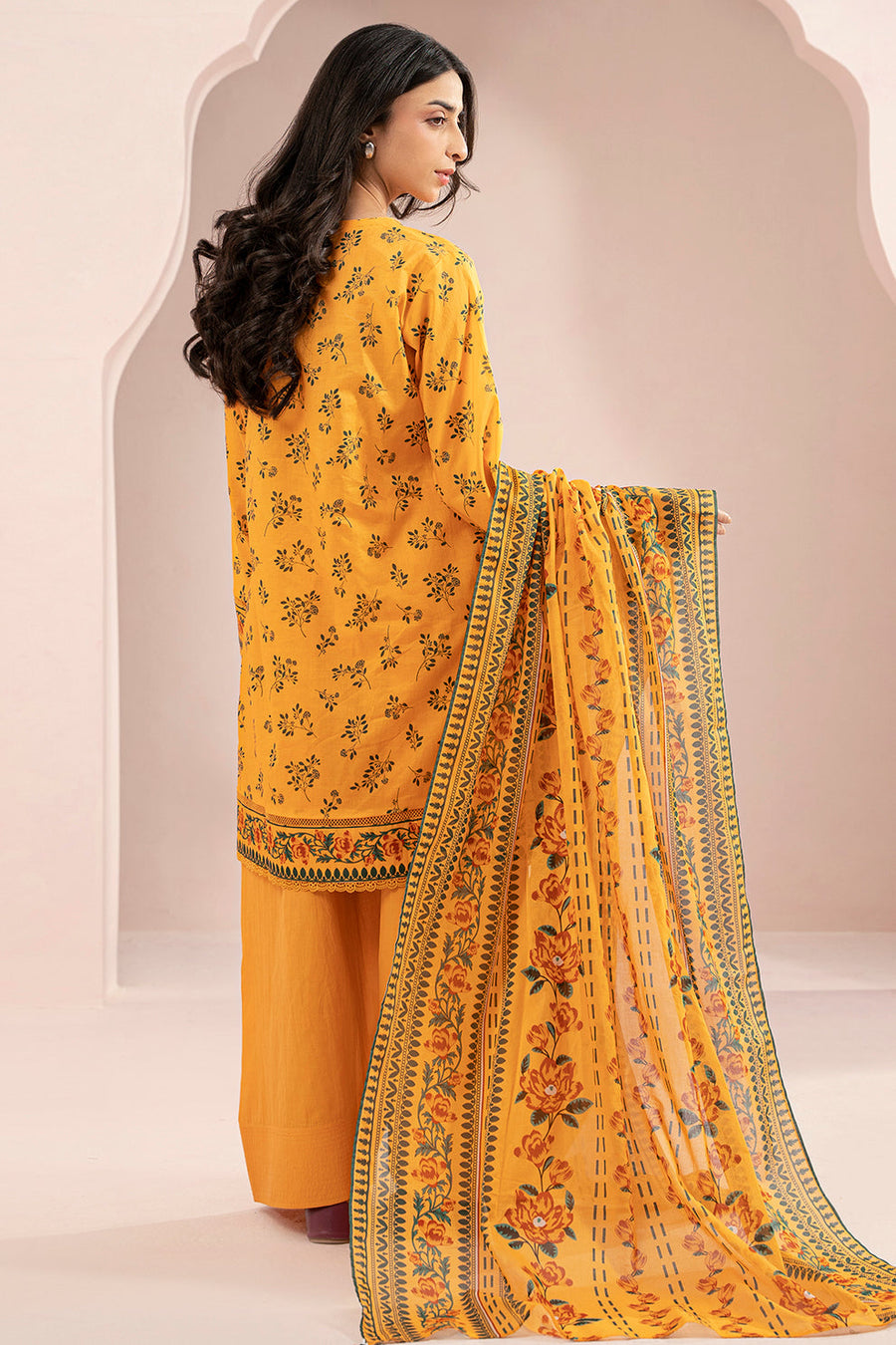 Zellbury Summer Printed Lawn Unstitched 3Pc Suit WUS25X30490