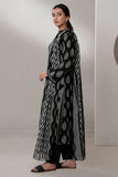 Zellbury Monochrome Printed Lawn Unstitched 3Pc Suit WUS25X30491